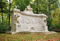 Monument to Fallen of Belgian Colonial Effort in Parc du Cinquantenaire Ã¢â¬â Jubelpark. Brussels. Belgium